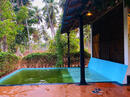 private plunge pool with fresh water (no chemical and chlorine)